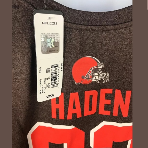 Cleveland Browns Dri-fit Material Youth L 14/16 - Picture 4 of 6